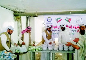 جمعية «النجاة» الكويتية تبدأ حملة لتوزيع مساعدات على لاجئين سوريين بالأردن 